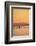 Humpback Whale Surfacing at Sunset-null-Framed Photographic Print