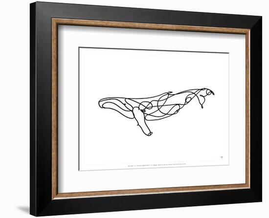 Humpback Whale-Antoine Tesquier Tedeschi-Framed Art Print