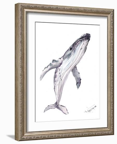 Humpback Whale-Suren Nersisyan-Framed Art Print