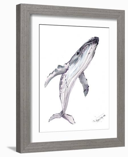 Humpback Whale-Suren Nersisyan-Framed Art Print