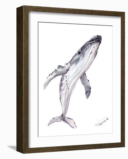 Humpback Whale-Suren Nersisyan-Framed Art Print