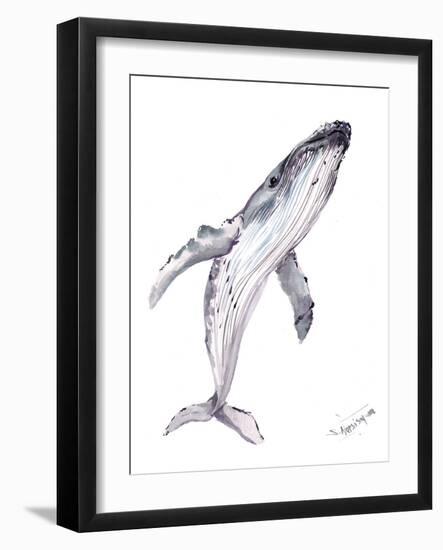 Humpback Whale-Suren Nersisyan-Framed Art Print