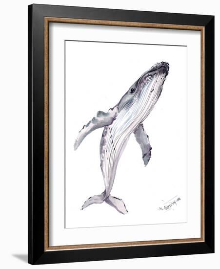 Humpback Whale-Suren Nersisyan-Framed Art Print