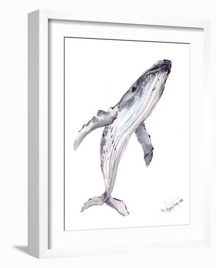 Humpback Whale-Suren Nersisyan-Framed Art Print