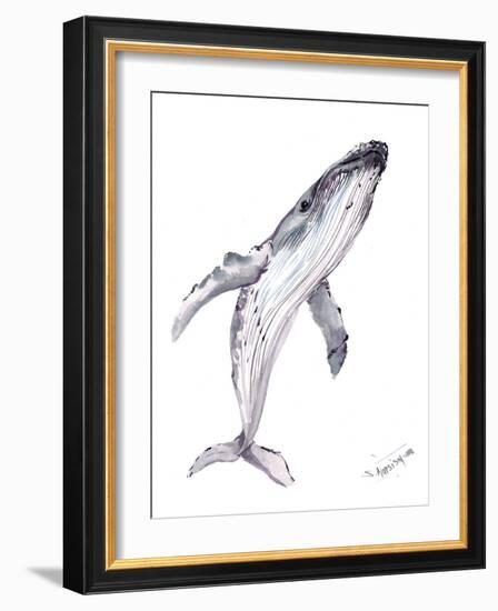 Humpback Whale-Suren Nersisyan-Framed Art Print