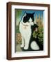 Humphrey, the Downing Street Cat, 1995-Frances Broomfield-Framed Giclee Print
