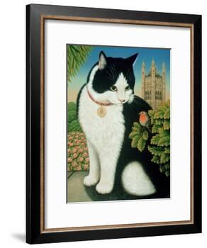 Humphrey, the Downing Street Cat, 1995-Frances Broomfield-Framed Giclee Print