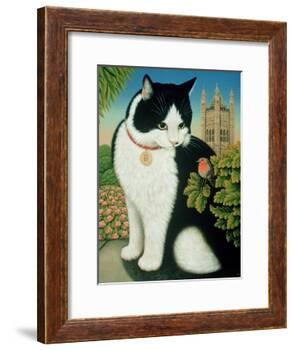 Humphrey, the Downing Street Cat, 1995-Frances Broomfield-Framed Giclee Print
