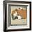 Humpty and Dumpty the Rabbits Meet a Dog-Cecil Aldin-Framed Art Print