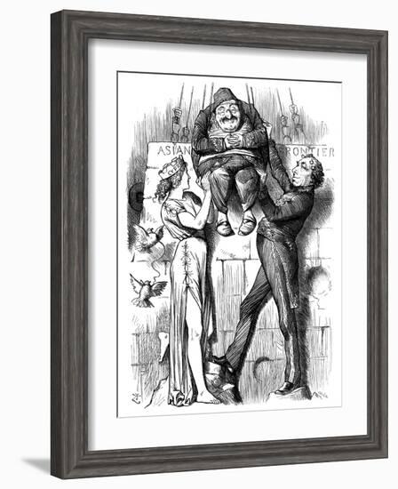 Humpty Dumpty, 1878-John Tenniel-Framed Giclee Print