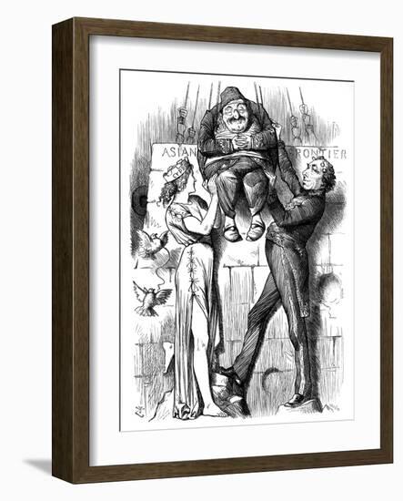 Humpty Dumpty, 1878-John Tenniel-Framed Giclee Print