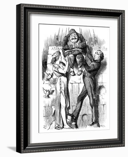 Humpty Dumpty, 1878-John Tenniel-Framed Giclee Print