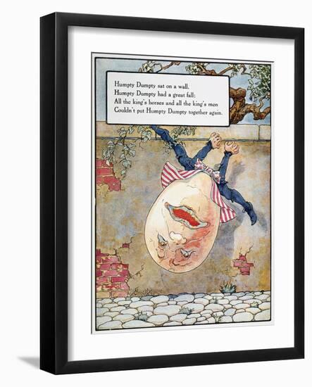 Humpty Dumpty, 1915-Frederick Richardson-Framed Giclee Print