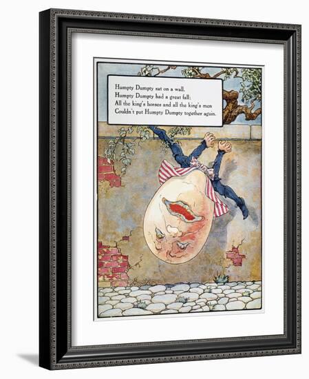 Humpty Dumpty, 1915-Frederick Richardson-Framed Giclee Print