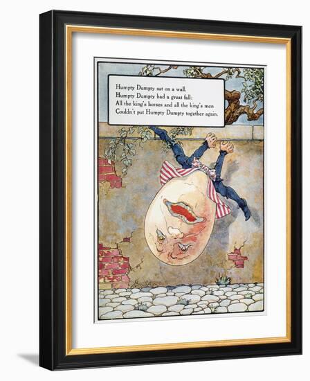 Humpty Dumpty, 1915-Frederick Richardson-Framed Giclee Print