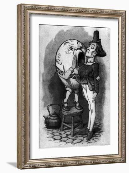 Humpty Dumpty and the-John Tenniel-Framed Giclee Print