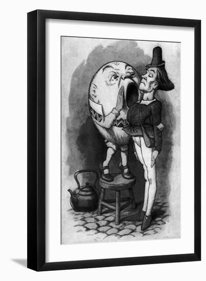 Humpty Dumpty and the-John Tenniel-Framed Giclee Print