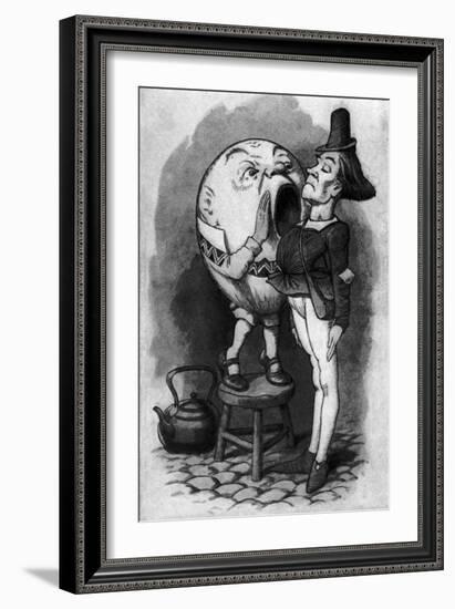 Humpty Dumpty and the-John Tenniel-Framed Giclee Print