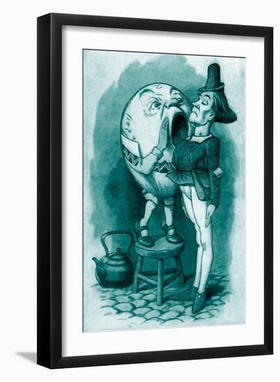 Humpty Dumpty and the-John Tenniel-Framed Giclee Print