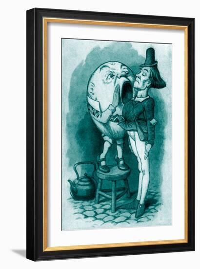 Humpty Dumpty and the-John Tenniel-Framed Giclee Print