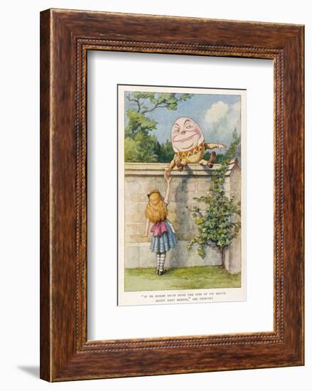 Humpty Dumpty-null-Framed Giclee Print