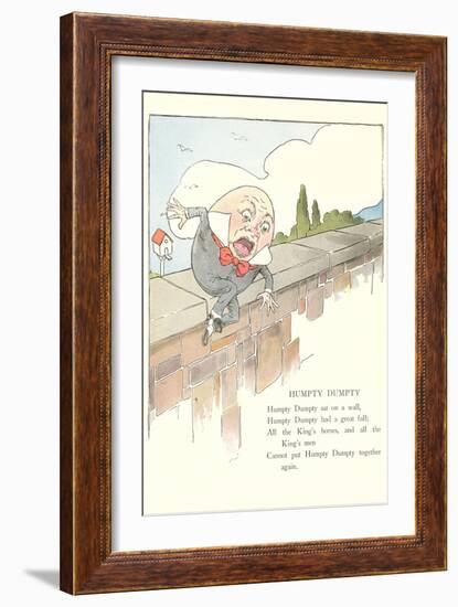Humpty Dumpty-null-Framed Art Print