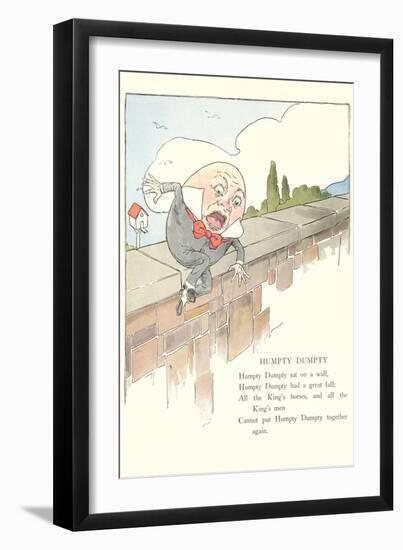 Humpty Dumpty-null-Framed Art Print
