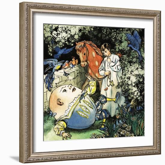 Humpty Dumpty-Barbara C. Freeman-Framed Giclee Print