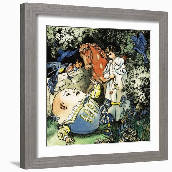 Humpty Dumpty-Barbara C. Freeman-Framed Giclee Print