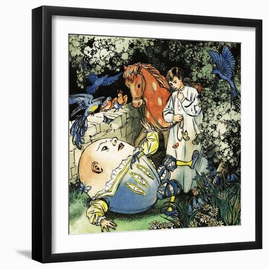 Humpty Dumpty-Barbara C. Freeman-Framed Giclee Print