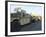 Humvees Sit on the Pier at Morehead City, North Carolina, Awaiting Deployment-null-Framed Photographic Print