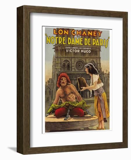 Hunchback of Notre Dame-null-Framed Premium Giclee Print