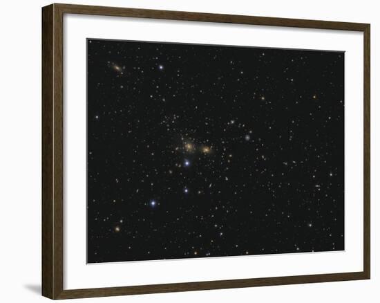 Hundreds of Galaxies in the Coma Cluster, Abell 1656-Stocktrek Images-Framed Photographic Print