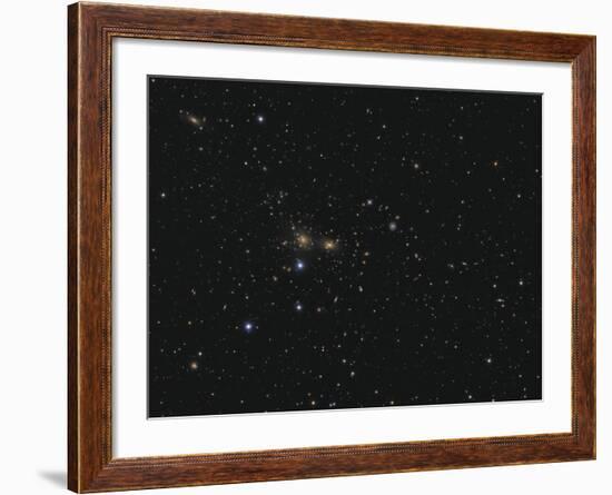 Hundreds of Galaxies in the Coma Cluster, Abell 1656-Stocktrek Images-Framed Photographic Print