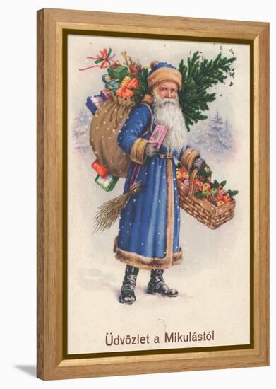 Hungarian Christmas Card-null-Framed Premier Image Canvas