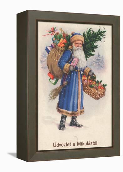 Hungarian Christmas Card-null-Framed Premier Image Canvas