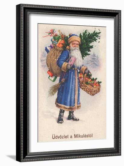 Hungarian Christmas Card-null-Framed Giclee Print