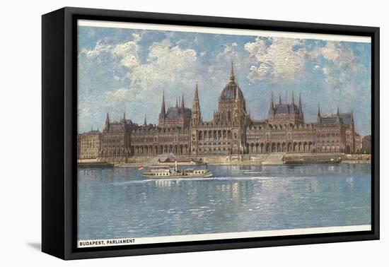 Hungarian Parliament, Budapest-null-Framed Stretched Canvas