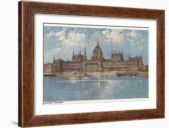 Hungarian Parliament, Budapest-null-Framed Art Print