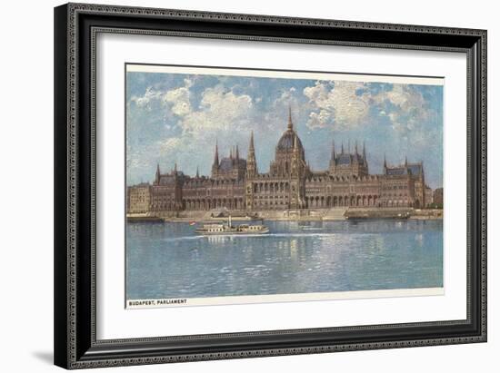 Hungarian Parliament, Budapest-null-Framed Art Print