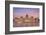 Hungarian Parliament Building and the River Danube at Sunset, Budapest, Hungary, Europe-Doug Pearson-Framed Photographic Print