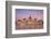 Hungarian Parliament Building and the River Danube at Sunset, Budapest, Hungary, Europe-Doug Pearson-Framed Photographic Print