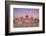 Hungarian Parliament Building and the River Danube at Sunset, Budapest, Hungary, Europe-Doug Pearson-Framed Photographic Print