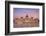 Hungarian Parliament Building and the River Danube at Sunset, Budapest, Hungary, Europe-Doug Pearson-Framed Photographic Print