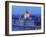 Hungarian Parliament Building at Dusk, Budapest, Hungary-Neil Farrin-Framed Photographic Print