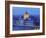 Hungarian Parliament Building at Dusk, Budapest, Hungary-Neil Farrin-Framed Photographic Print