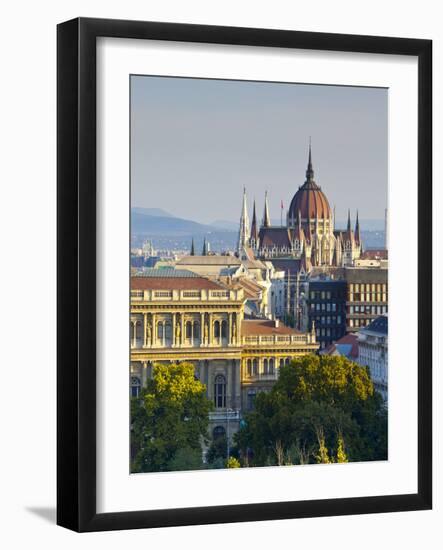 Hungarian Parliament Building, Budapest, Hungary-Doug Pearson-Framed Photographic Print