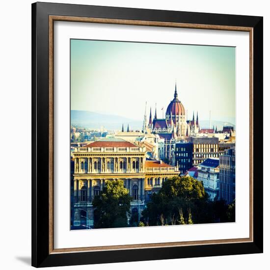 Hungarian Parliament Building, Budapest, Hungary-Doug Pearson-Framed Photographic Print