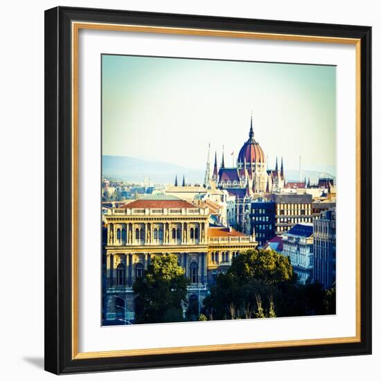 Hungarian Parliament Building, Budapest, Hungary-Doug Pearson-Framed Photographic Print