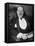 Hungarian Prince George Festetics Clad in Tuxedo While Sitting in Chair at Festetics Castle-Margaret Bourke-White-Framed Premier Image Canvas